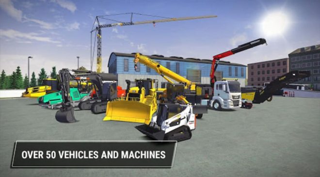 تحميل لعبة محاكاة البناء Construction Simulator 3 مهكرة Apk للاندرويد 2026 أخر إصدار مجانا