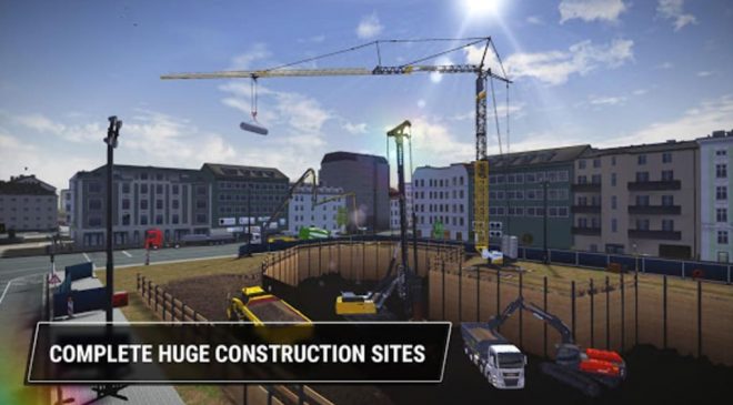 تحميل لعبة محاكاة البناء Construction Simulator 3 مهكرة Apk للاندرويد 2026 أخر إصدار مجانا