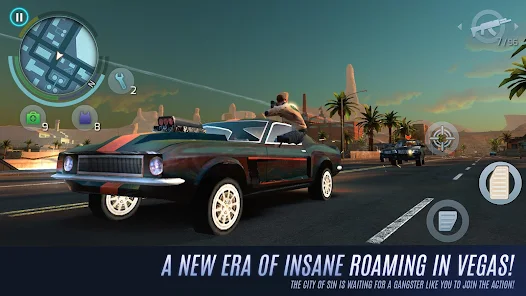 تحميل لعبة جانجستر فيجاس Gangstar Vegas مهكرة Apk للاندرويد 2026 أخر إصدار مجانا
