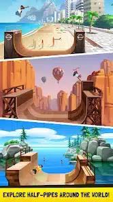 تحميل لعبة Flip Skater مهكرة Apk للاندرويد 2026 أخر إصدار مجانا