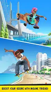 تحميل لعبة Flip Skater مهكرة Apk للاندرويد 2026 أخر إصدار مجانا