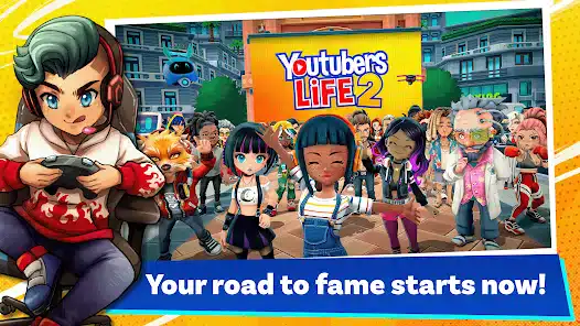 تحميل لعبة Youtubers Life 2 مهكرة Apk للاندرويد 2026 أخر إصدار مجانا