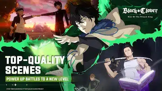 تحميل لعبة Black Clover Mobile مهكرة Apk للاندرويد 2026 أخر إصدار مجانا