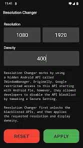 تحميل برنامج Resolution Changer Pro مهكر Apk لتغيير دقة الشاشة للاندرويد 2026 أخر إصدار مجانا