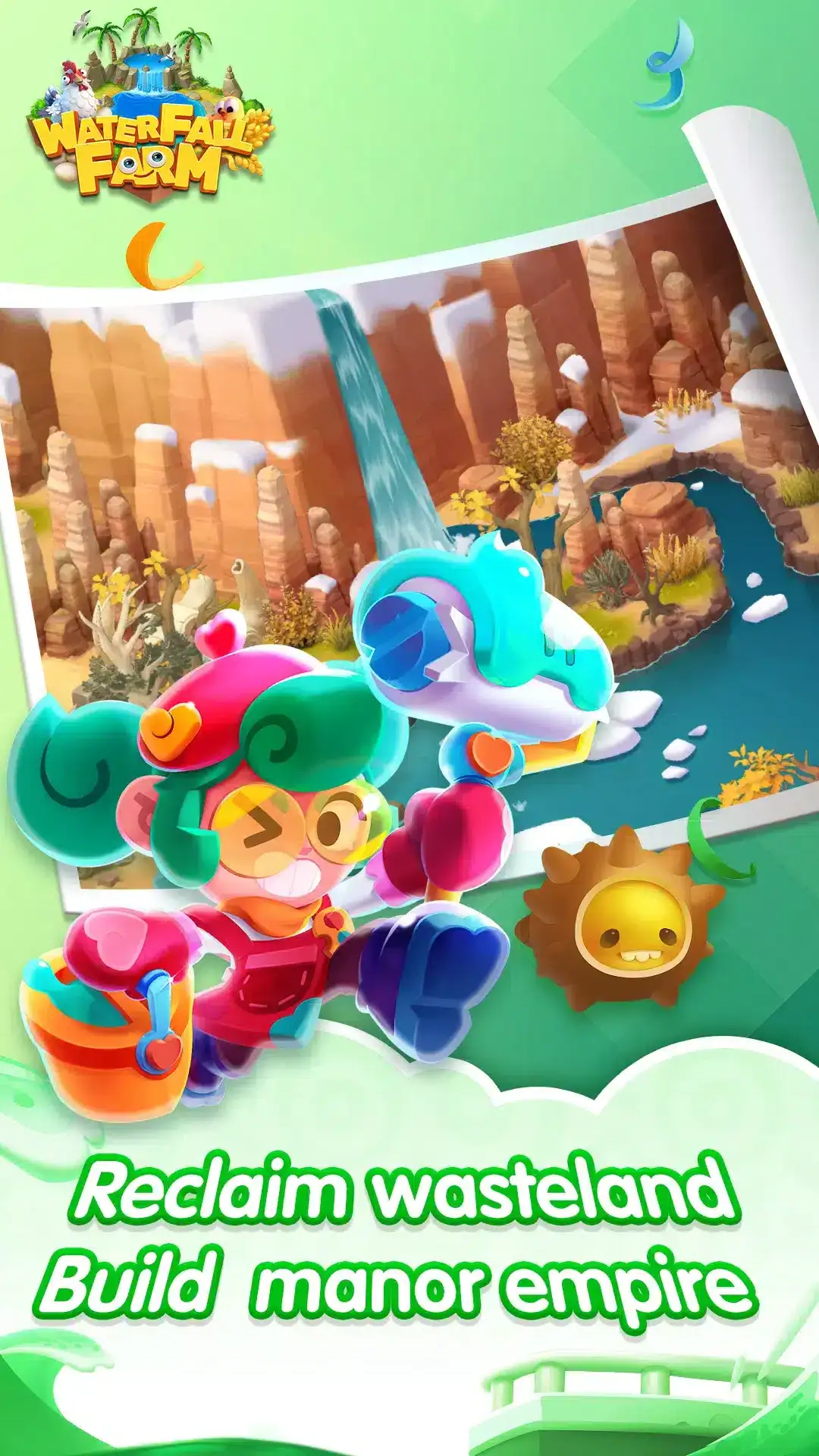 تحميل لعبة Waterfall Farm مهكرة Apk للاندرويد 2026 أخر إصدار مجانا