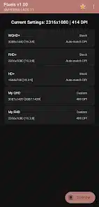 تحميل تطبيق Pixels DPI لتغيير دقة ومعدل الشاشة مهكر Apk للاندرويد 2026 أخر إصدار مجانا