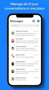 تحميل تطبيق Messages iOS للاندرويد 2026 أخر إصدار مجانا