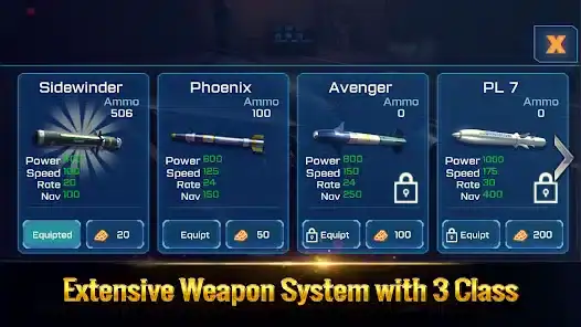 تحميل لعبة Ace Fighter مهكرة Apk للاندرويد 2026 أخر إصدار مجانا