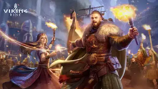 تحميل لعبة Viking Rise مهكرة Apk للاندرويد 2026 أخر إصدار مجانا