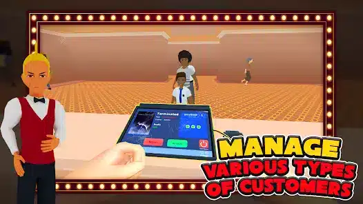 تحميل لعبة Movie Cinema Simulator للاندرويد 2026 أخر إصدار مجانا