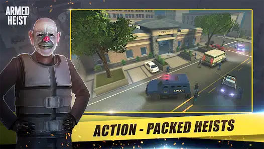 تحميل لعبة Armed Heist مهكرة Apk للاندرويد 2026 أخر إصدار مجانا