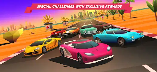 تحميل لعبة Horizon Chase مهكرة Apk للاندرويد 2026 أخر إصدار مجانا