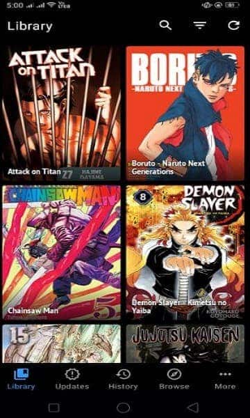 تحميل تطبيق مانجا Mihon Tachiyomi Apk للاندرويد 2026 أخر إصدار مجانا