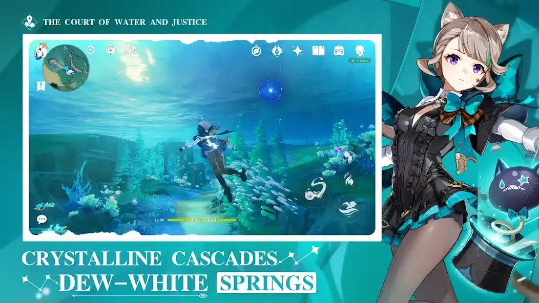 تحميل لعبة جنشن امباكت Genshin Impact مهكرة Apk للاندرويد 2026 أخر إصدار مجانا