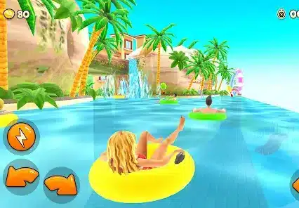 تحميل لعبة Uphill Rush Water Park Racing مهكرة Apk للاندرويد 2026 أخر إصدار مجانا
