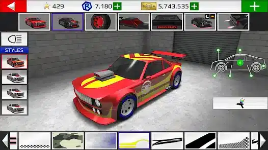 تحميل لعبة Rally Fury مهكرة Apk للاندرويد 2026 أخر إصدار مجانا