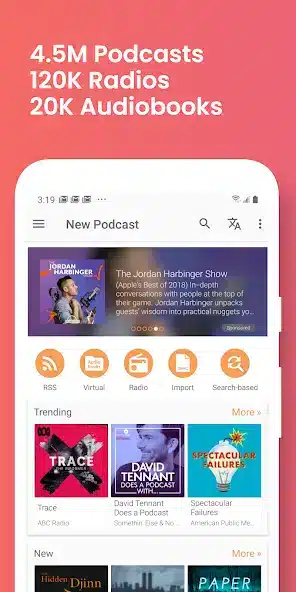 تحميل تطبيق Podcast Addict: Podcast Player مهكر Apk للاندرويد 2026 أخر إصدار مجانا