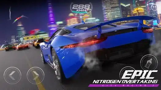 تحميل لعبة City Racing 2 مهكرة Apk 2026 للاندرويد مجانا