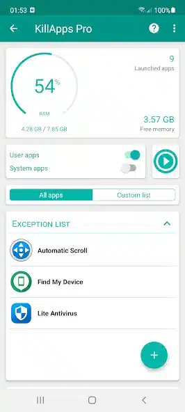 تحميل تطبيق KillApps Pro مهكر Apk للاندرويد 2026 أخر إصدار مجانا