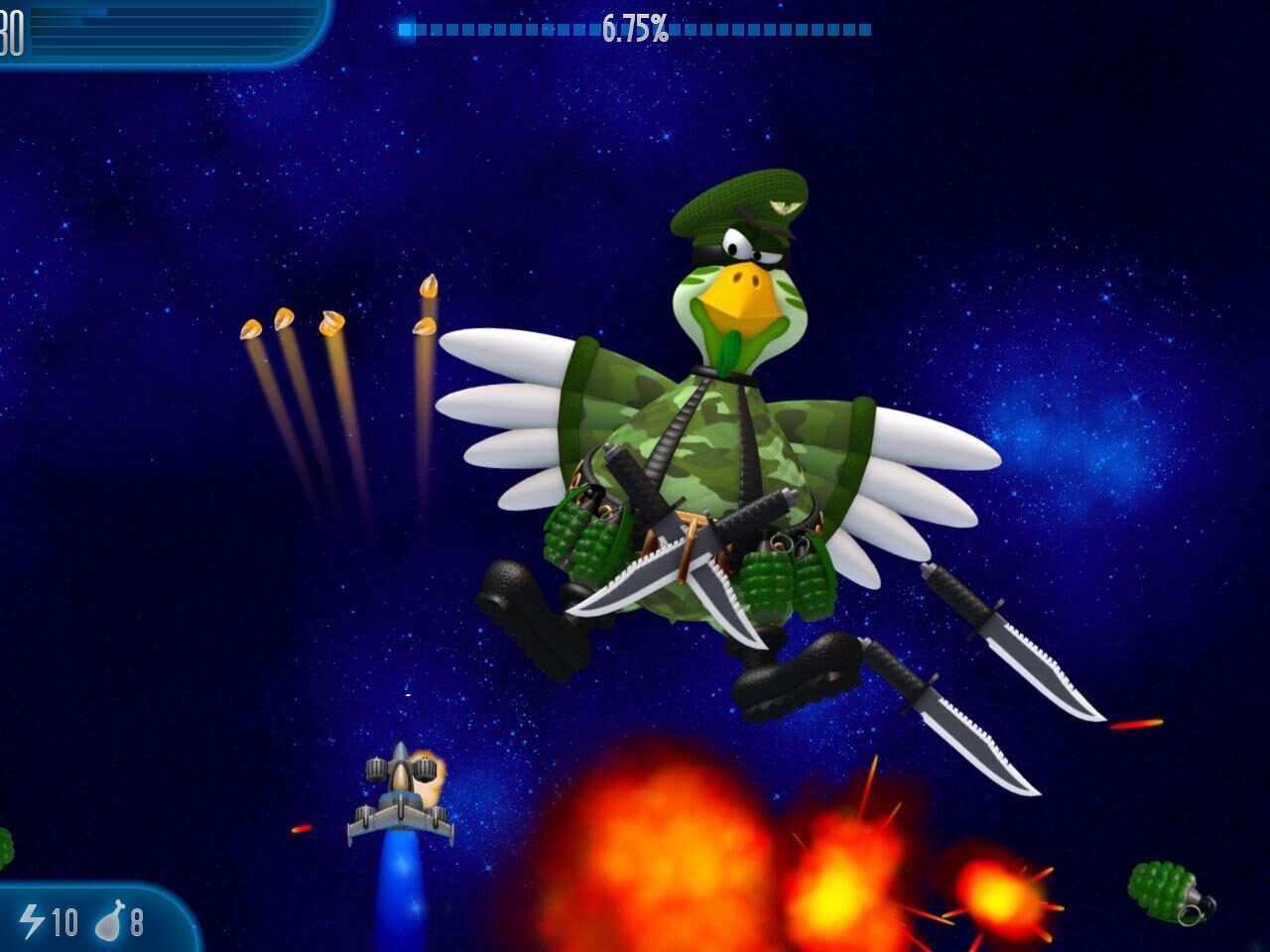 تحميل لعبة الفراخ Chicken Invaders Apk للاندرويد 2026 جميع الاصدارات مجانا
