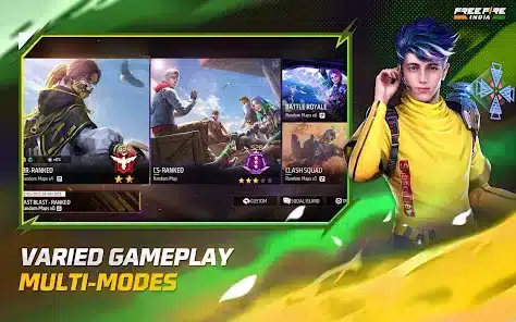 تحميل لعبة فري فاير الهندية Free Fire India Apk للاندرويد 2026 أخر إصدار مجانا