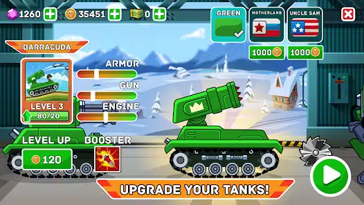 تحميل لعبة Hills of Steel مهكرة Apk للاندرويد 2026 أخر إصدار مجانا
