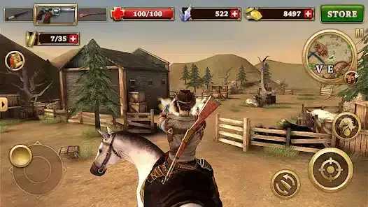 تحميل لعبة West Gunfighter مهكرة Apk للاندرويد 2026 أخر إصدار مجانا