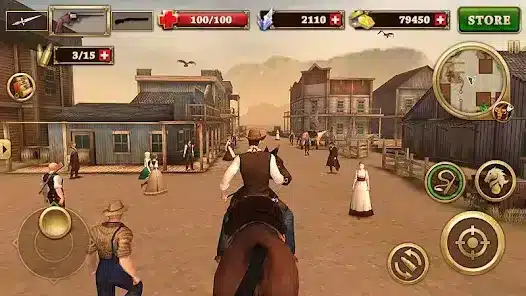 تحميل لعبة West Gunfighter مهكرة Apk للاندرويد 2026 أخر إصدار مجانا