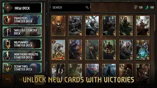 تحميل لعبة البطاقات GWENT: The Witcher Card مهكرة Apk للاندرويد 2026 أخر إصدار مجانا