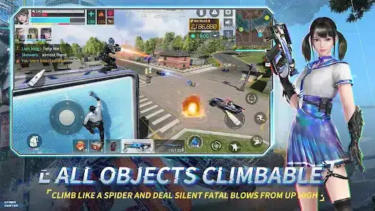 تحميل لعبة سايبر هانتر Cyber Hunter Apk للاندرويد 2026 أخر إصدار مجانا