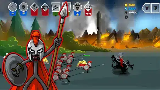 تحميل لعبة Stick War 3 مهكرة Apk للاندرويد 2026 أخر إصدار مجانا