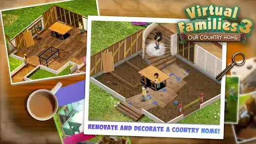 تنزيل لعبة Virtual Families 3 مهكرة Apk للاندرويد 2026 أخر إصدار مجانا