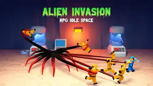 تحميل لعبة Alien Invasion مهكرة Apk للاندرويد 2026 أخر إصدار مجانا