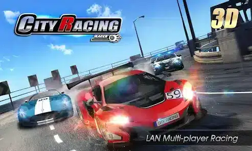 تحميل لعبة City Racing 3D مهكرة Apk للاندرويد 2026 أخر إصدار مجانا