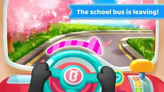 تحميل لعبة Baby Panda’s School Bus مهكرة Apk للاندرويد 2026 أخر إصدار مجانا