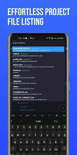 تحميل تطبيق Acode Powerful Code Editor Pro مهكر Apk للاندرويد 2026 أخر إصدار مجانا