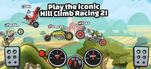 تحميل لعبة Hill Climb Racing 2 مهكرة Apk للاندرويد 2026 أخر إصدار مجانا