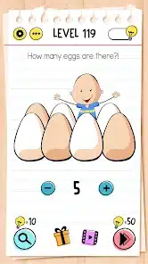 تحميل لعبة Brain Test 3 مهكرة Apk بالعربي للاندرويد 2026 أخر إصدار مجانا