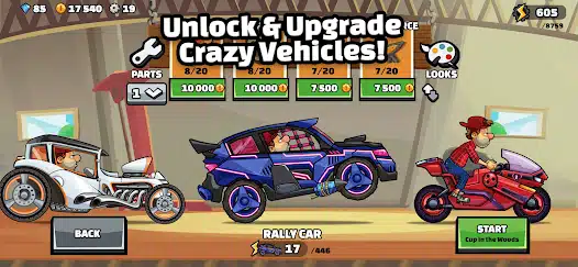 تحميل لعبة Hill Climb Racing 2 مهكرة Apk للاندرويد 2026 أخر إصدار مجانا