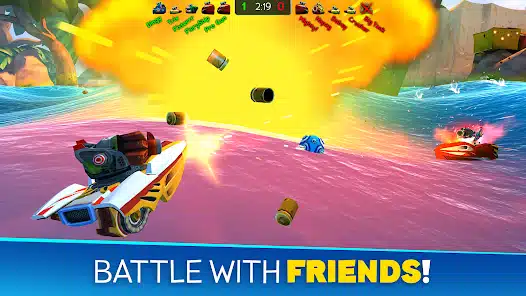 تنزيل لعبة Battle Bay مهكرة Apk للاندرويد 2026 أخر إصدار مجانا