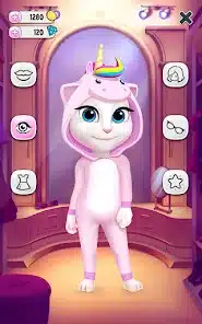 تحميل لعبة My Talking Angela مهكرة Apk للاندرويد 2026 أخر إصدار مجانا
