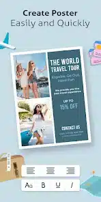 تحميل تطبيق Poster Maker مهكر Apk لإنشاء البوسترات للاندرويد 2026 أخر إصدار مجانا