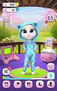 تحميل لعبة My Talking Angela مهكرة Apk للاندرويد 2026 أخر إصدار مجانا