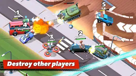 تحميل لعبة كراش عربيات Crash of Cars مهكرة Apk للاندرويد 2026 أخر إصدار مجانا