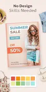 تحميل تطبيق Poster Maker مهكر Apk لإنشاء البوسترات للاندرويد 2026 أخر إصدار مجانا