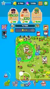 تحميل لعبة Pocket Land مهكرة Apk للاندرويد أخر إصدار مجانا