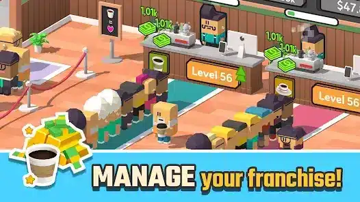 تحميل لعبة Idle Coffee Corp مهكرة Apk للاندرويد 2026 أخر إصدار مجانا