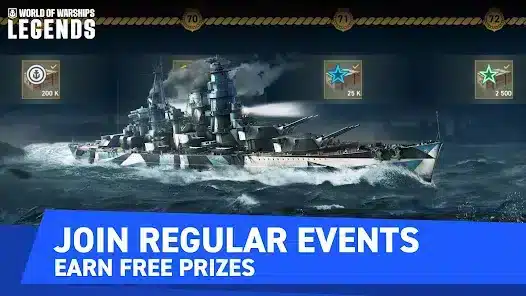 تحميل لعبة World of Warships Legends مهكرة Apk للاندرويد 2026 أخر إصدار مجانا
