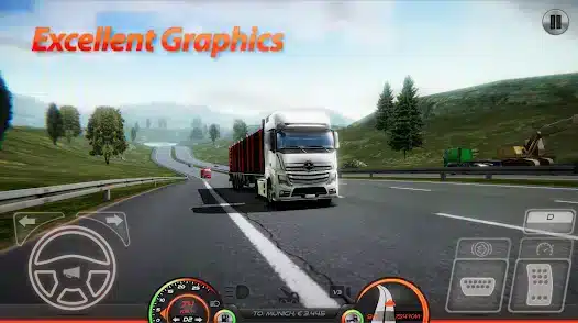 تحميل لعبة Truckers of Europe 2 مهكرة Apk للاندرويد 2026 أخر إصدار مجانا