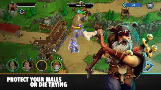 تحميل لعبة Heroes of Valhalla مهكرة Apk للاندرويد 2026 أخر إصدار مجانا